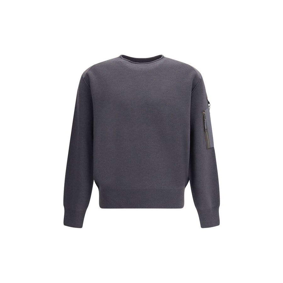 Gray Cotton Sweatshirt