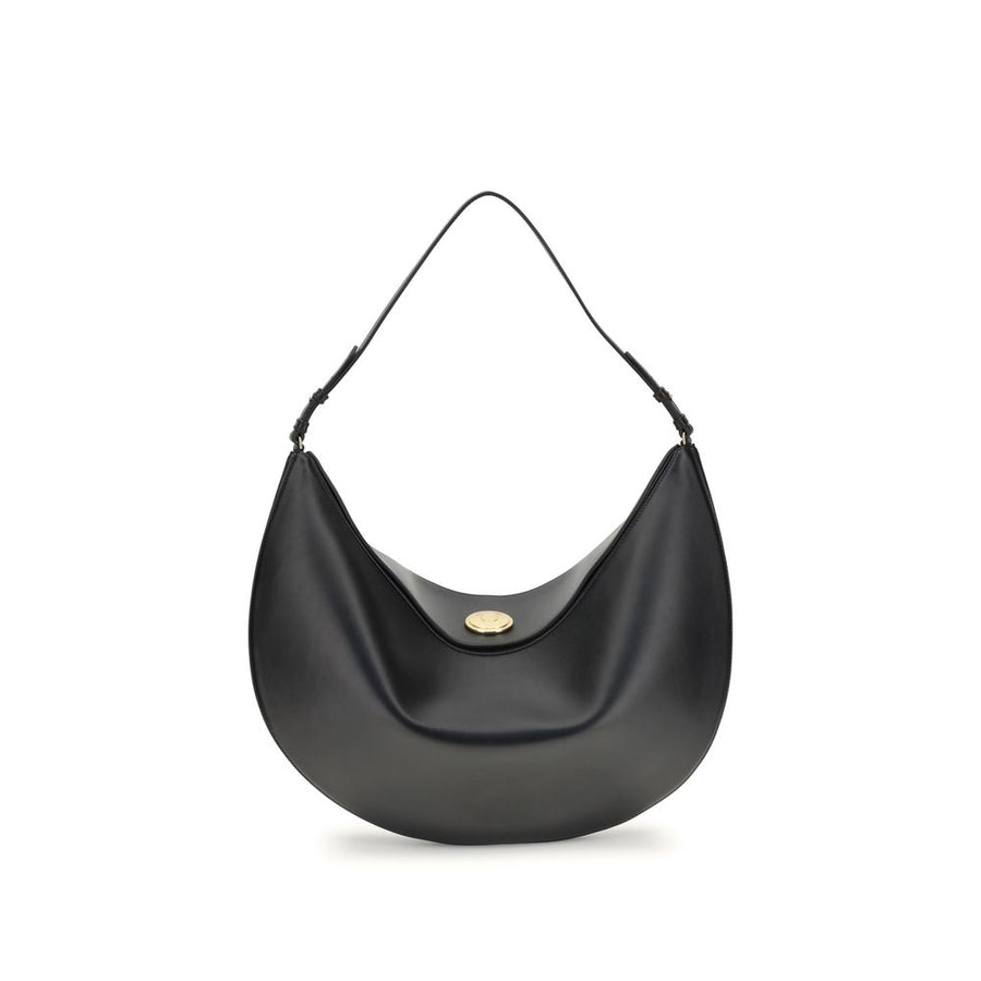 Black Calf Leather Bos Taurus Shoulder Bag