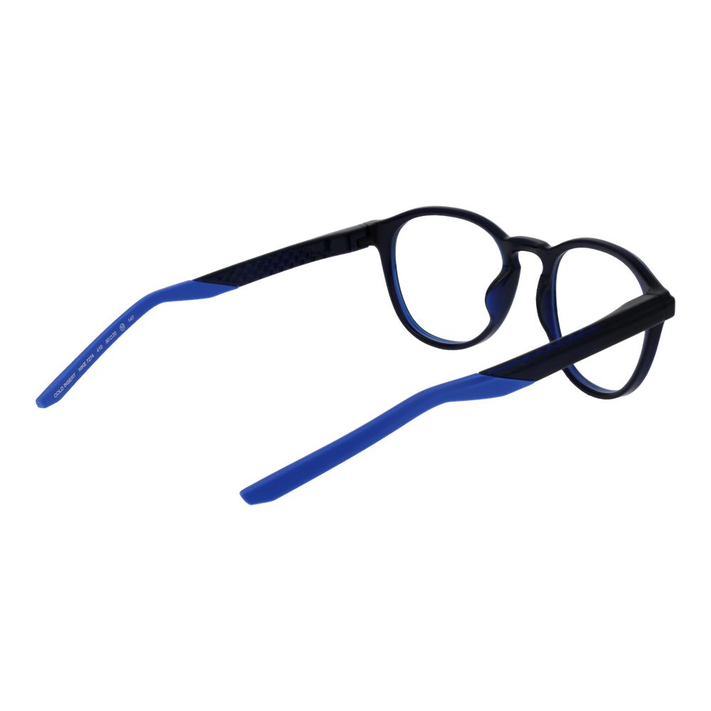 Blue Stainless Steel Glasses (Frames)