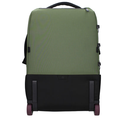 Green Fabric Luggage And Travel