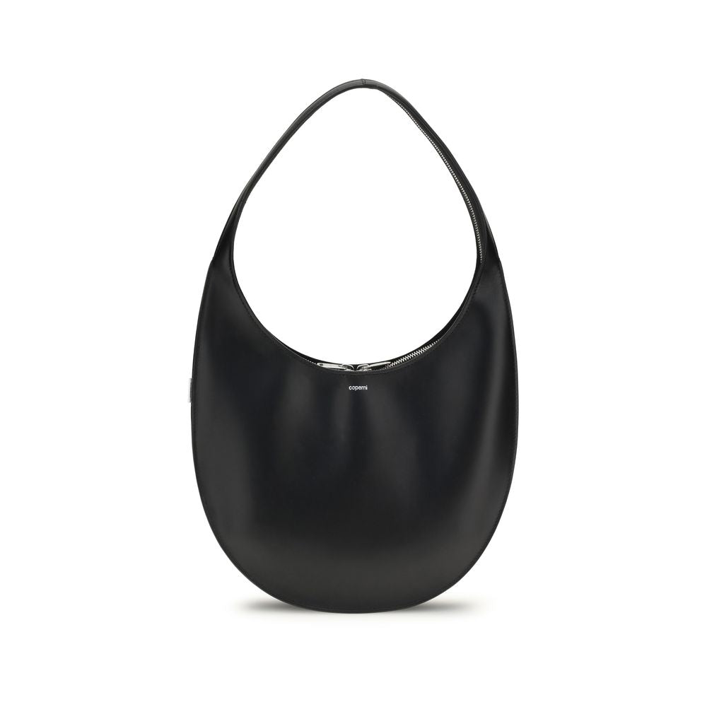 Black Calf Leather Bos Taurus Shoulder Bag
