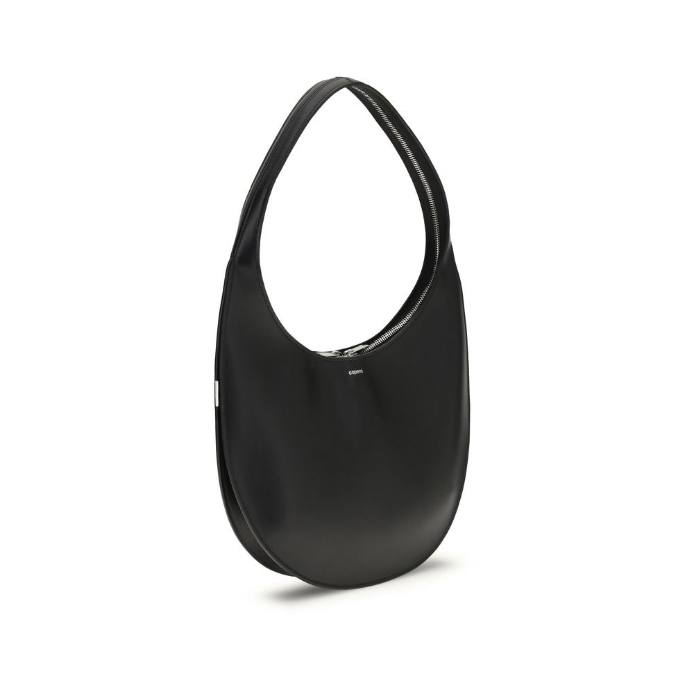 Black Calf Leather Bos Taurus Shoulder Bag
