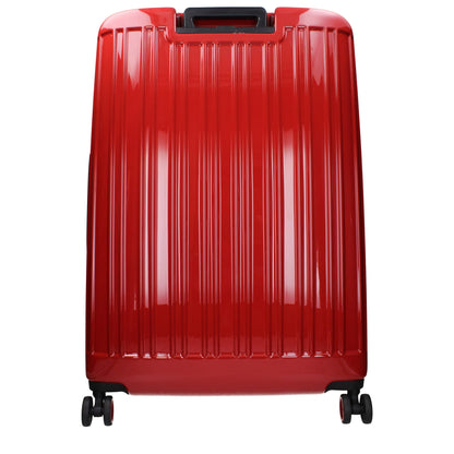 Red Polycarbonate Luggage And Travel