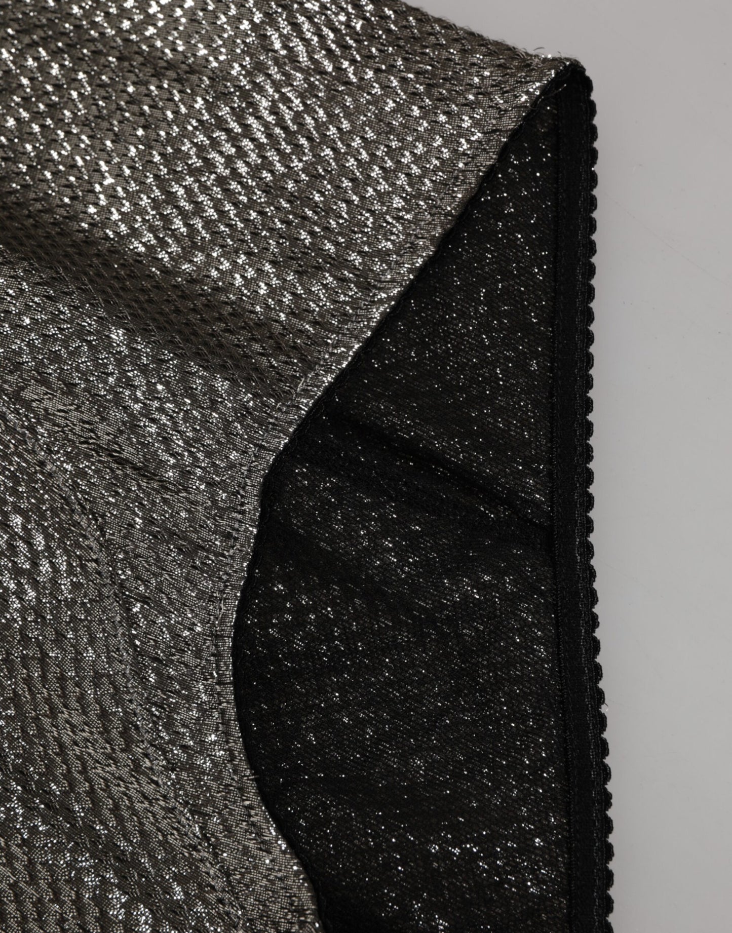 Gray Silk Stretch Slip Girdle Panty Underwear