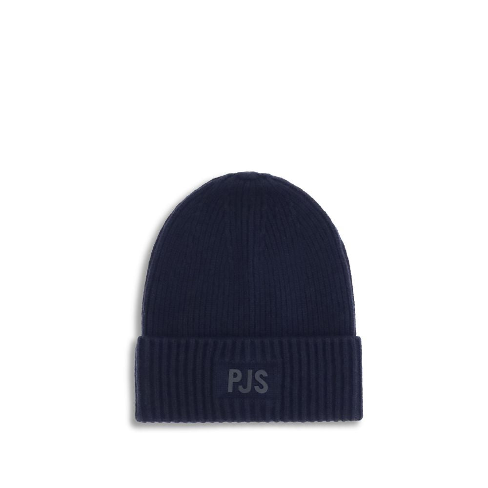 Blue Wool Beanie