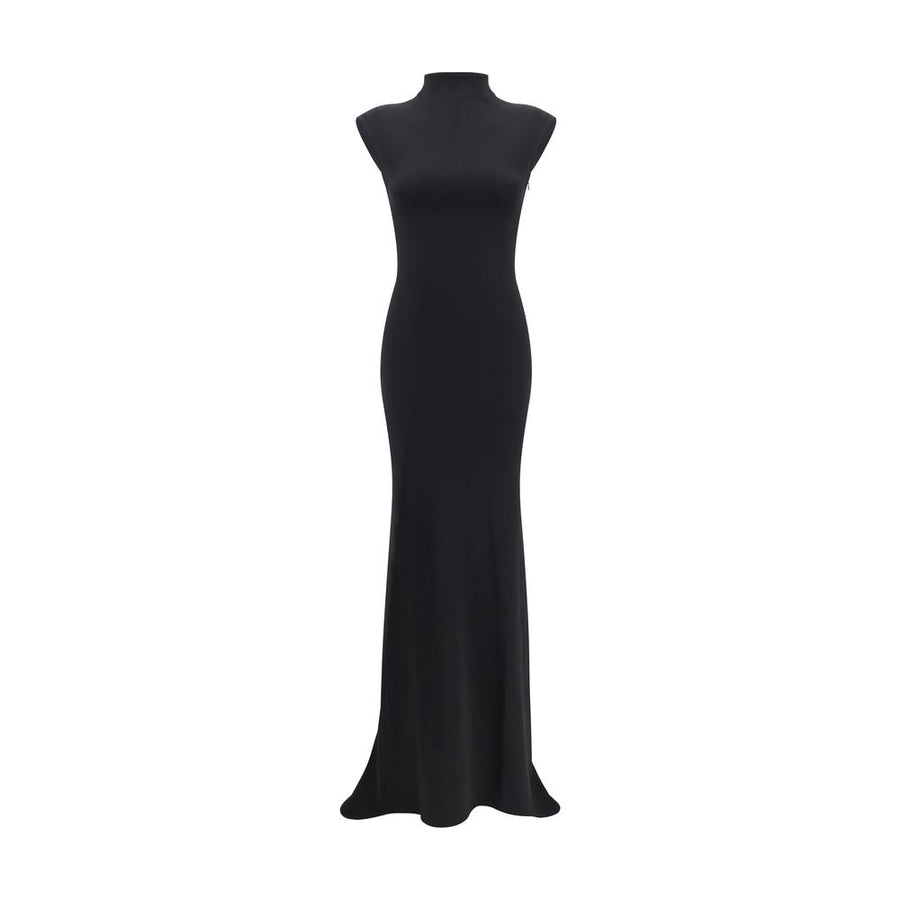 Black Viscose Cocktail Dress