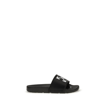 Black Polyethylene Sandals