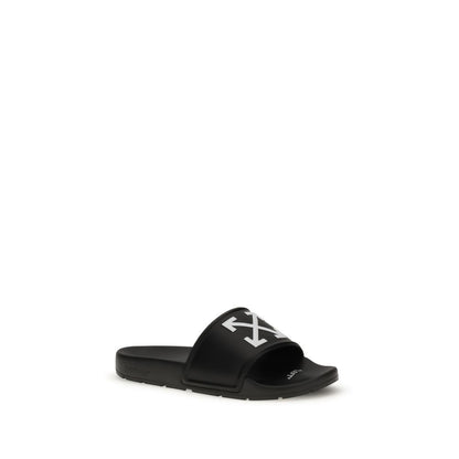 Black Polyethylene Sandals