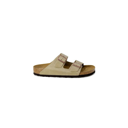 Beige Synthetic Slippers