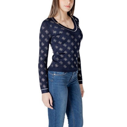 Blue Viscose Sweatshirt