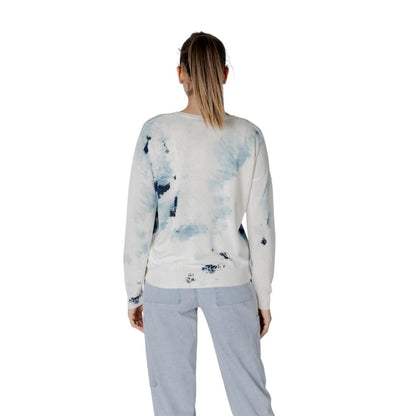 White Viscose Sweatshirt