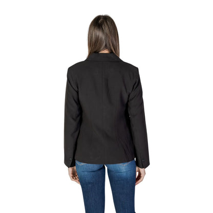 Black Recycled Polyester Blazer