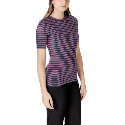 Bicolor Cotton T-Shirt