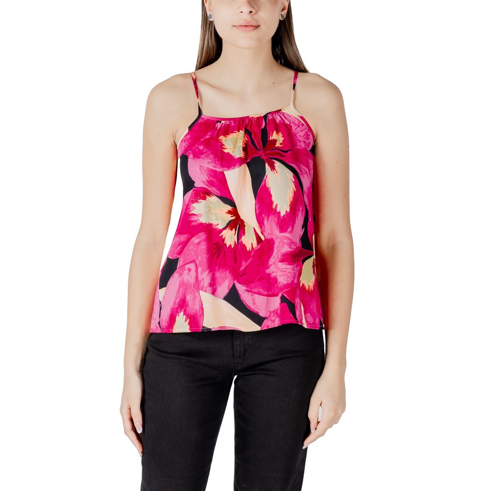 Pink Viscose Tank Top
