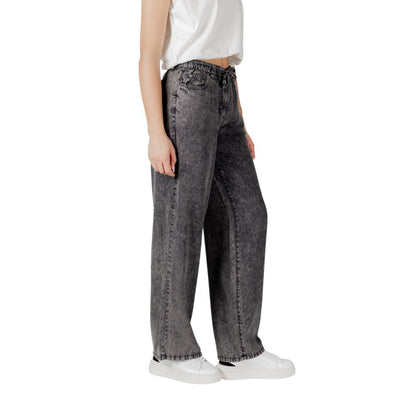 Black Lyocell Casual Pants