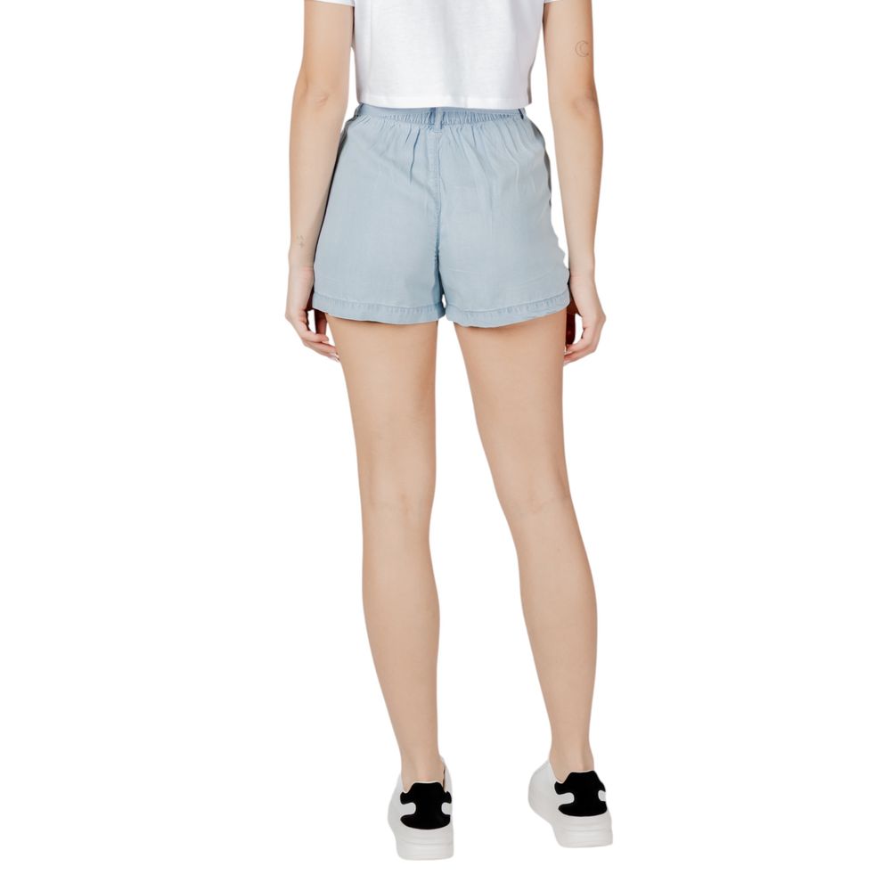 Light Blue Lyocell Shorts