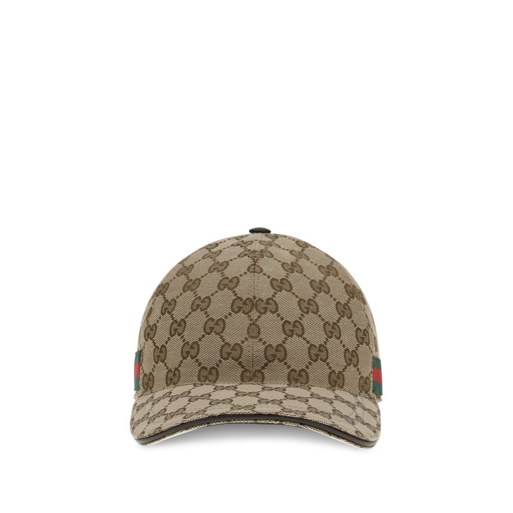 Beige Cotton Cap (Baseball Hat)