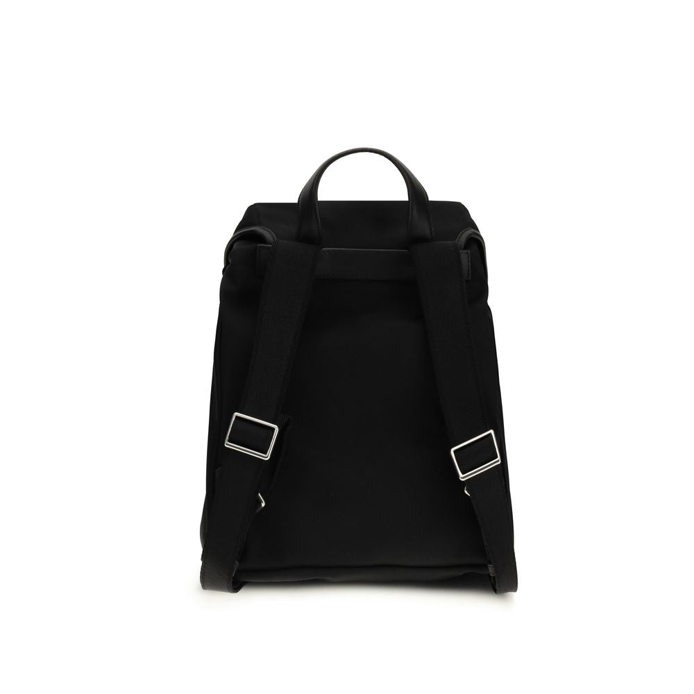 Black Nylon Backpack