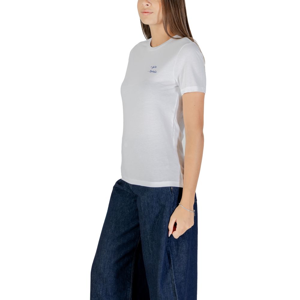 Bicolor Cotton T-Shirt