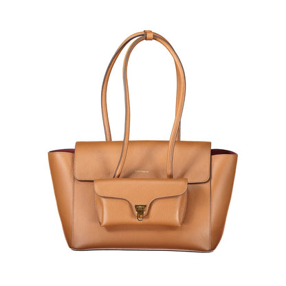 Brown Leather Women Handbag