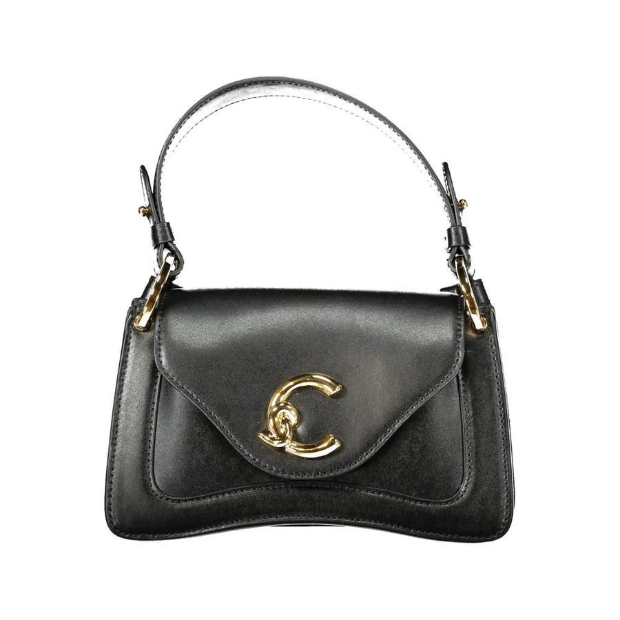Black Leather Women Handbag