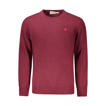Red Wool Men Sweater