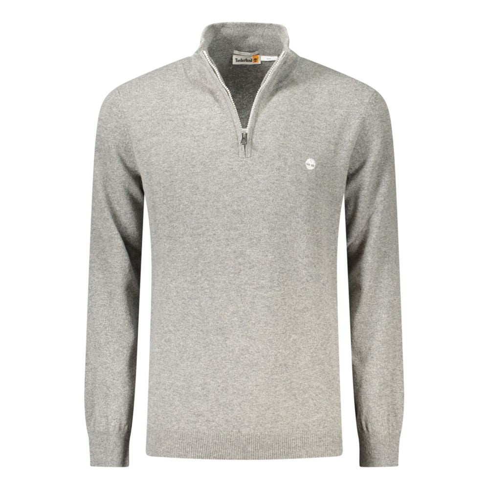 Gray Wool Men Sweater