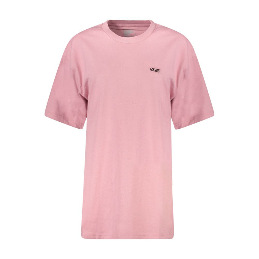 Pink Cotton Women T-Shirt