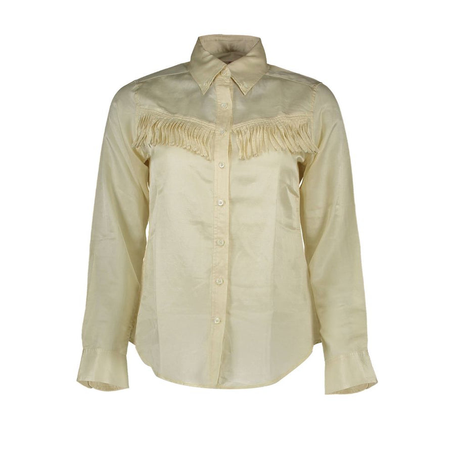 Beige Cotton Shirt