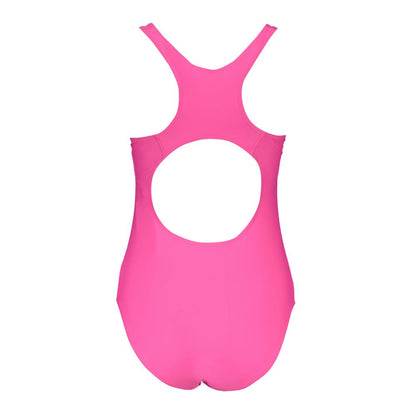 Pink Elastane Swimwear