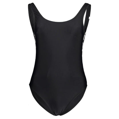 Black Elastane Swimwear