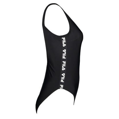 Black Elastane Swimwear