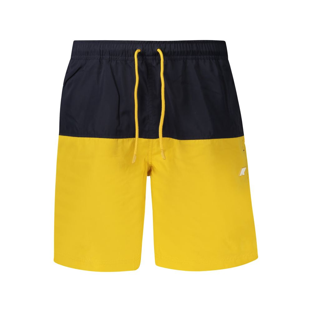 Blue Polyester Swimwear