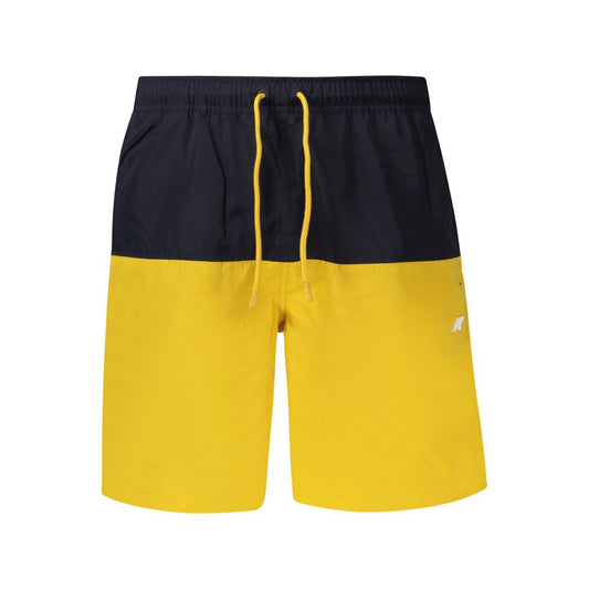 Blue Polyester Swimwear