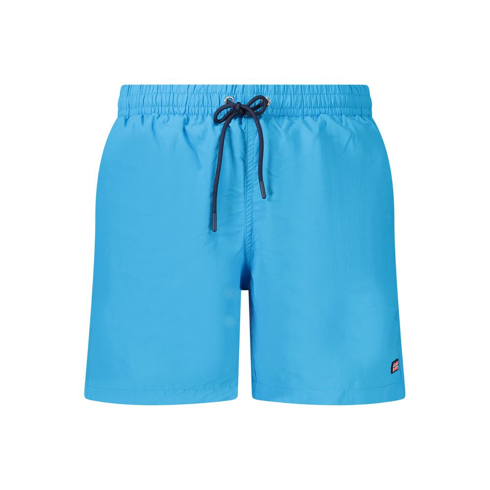 Azzurro Poliammide Mens Swim Boxer