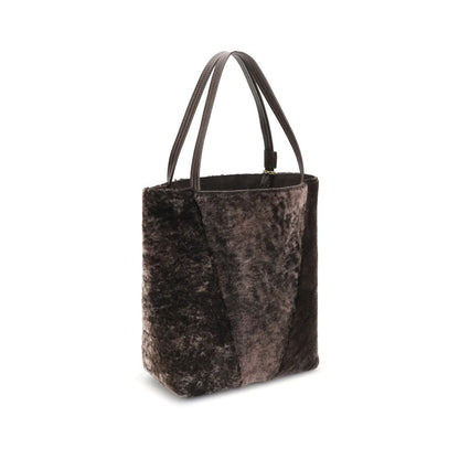Brown Lamb Ovis Aries Aries Shoulder Bag