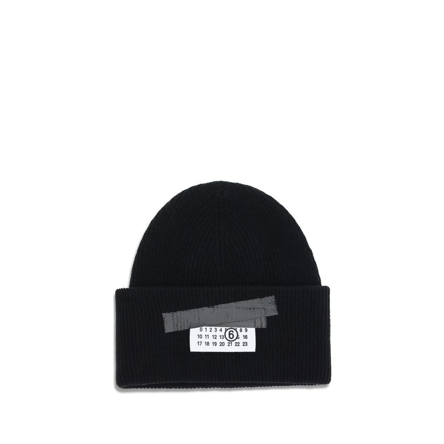 Black Wool Beanie