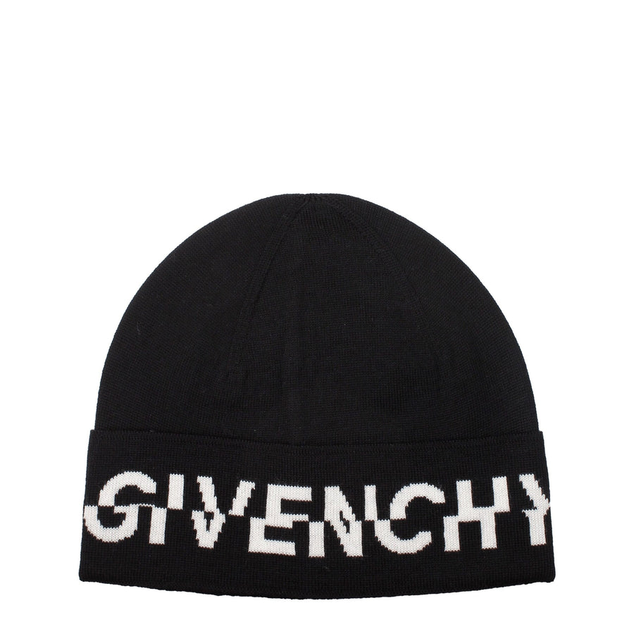 Black Wool Beanie