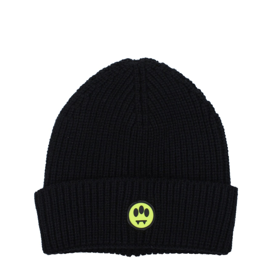 Black Wool Beanie