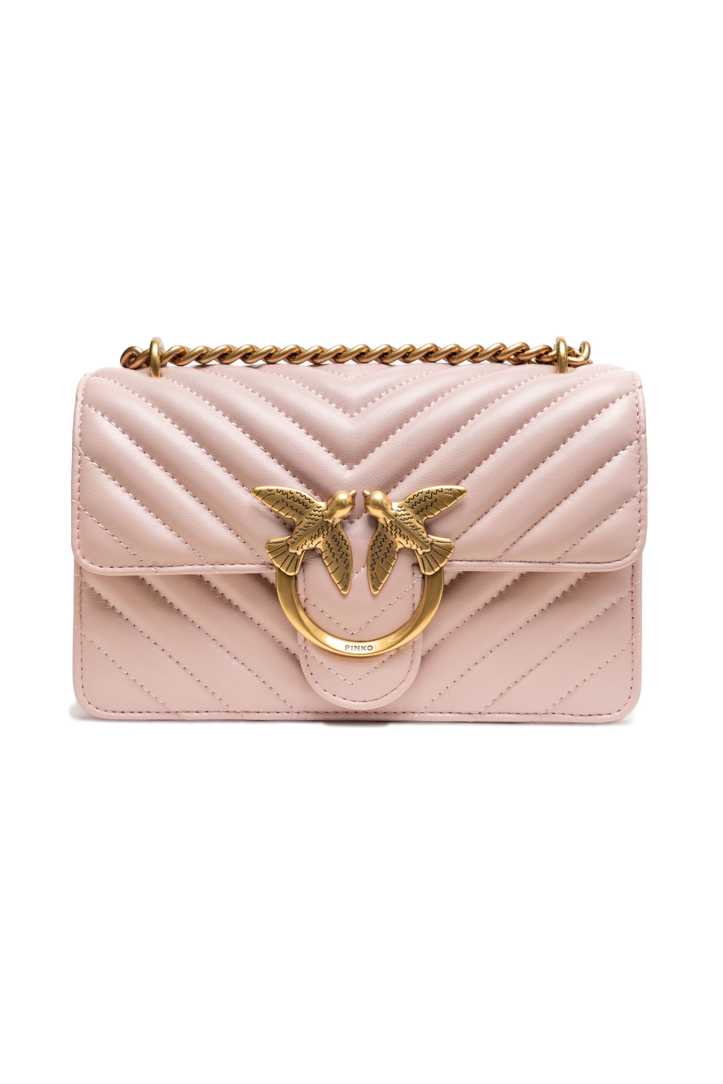 Powder Pink Love One Mini Shoulder Bag