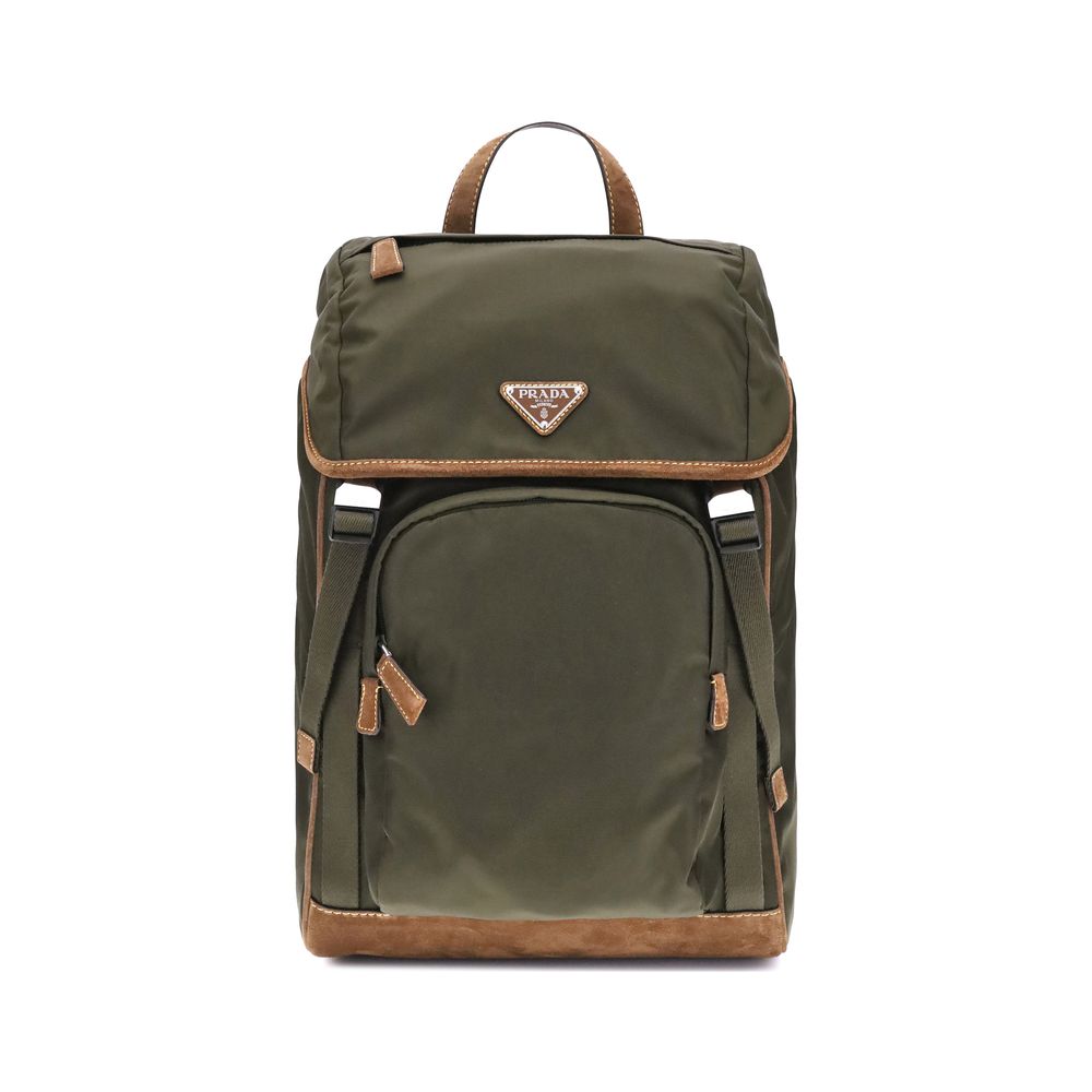 Green Recycled Polyamide Backpack