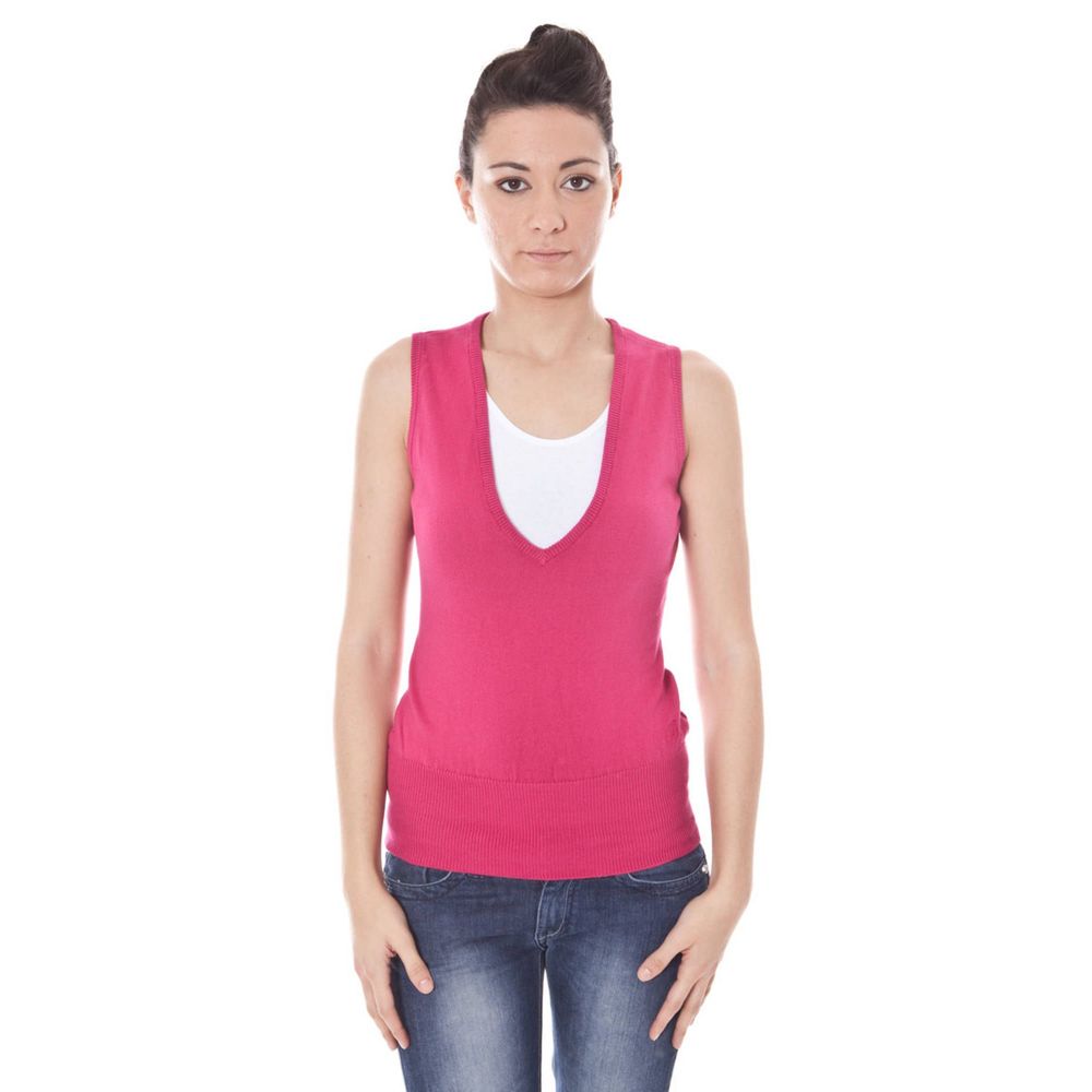Pink Cotton Waistcoat