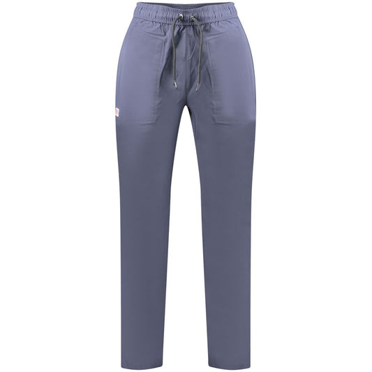 Blue Elastane Pant