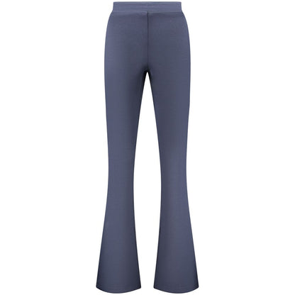 Blue Polyester Pant
