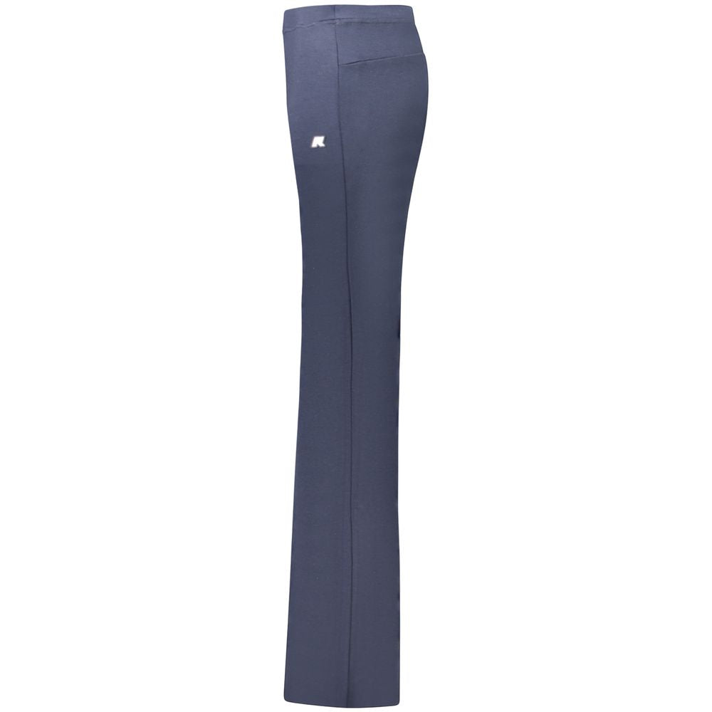 Blue Polyester Pant