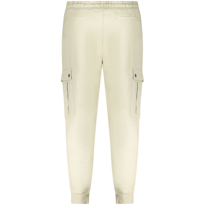 Beige Cotton Pant