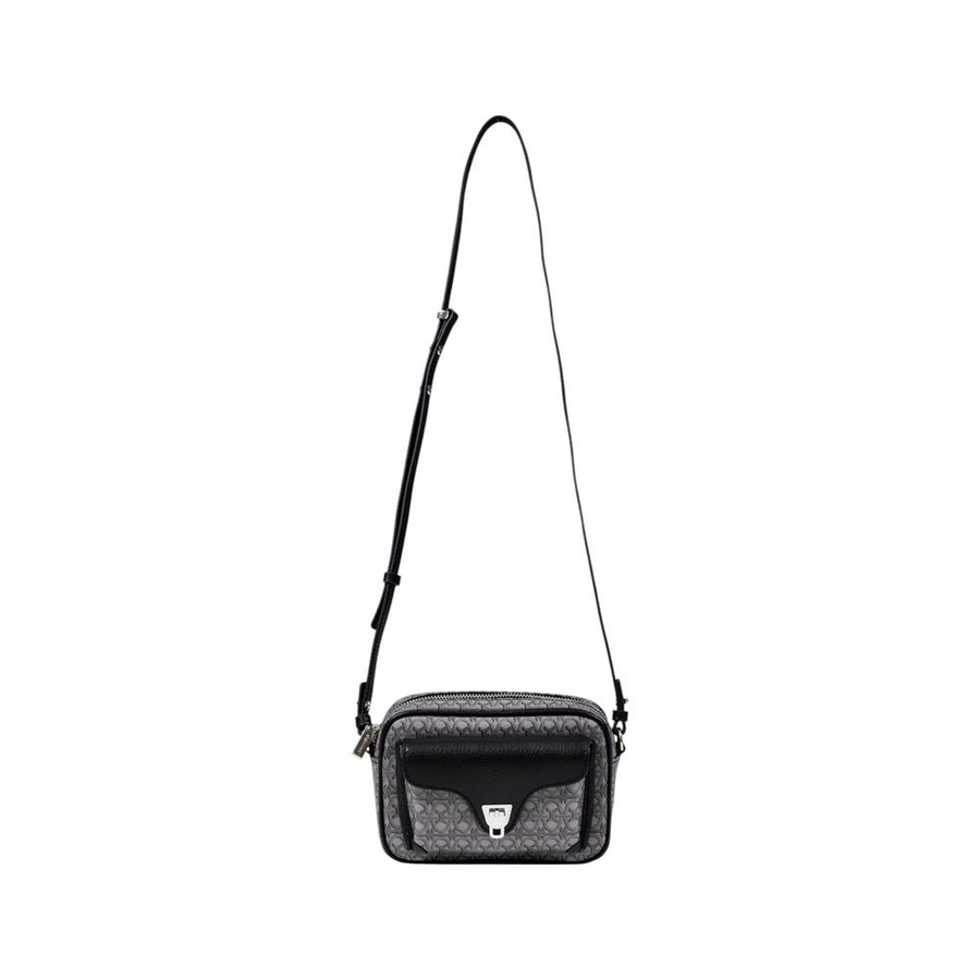 Bicolor Leather Handbag
