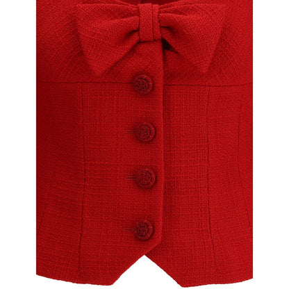 Red Fleece Wool Clothing