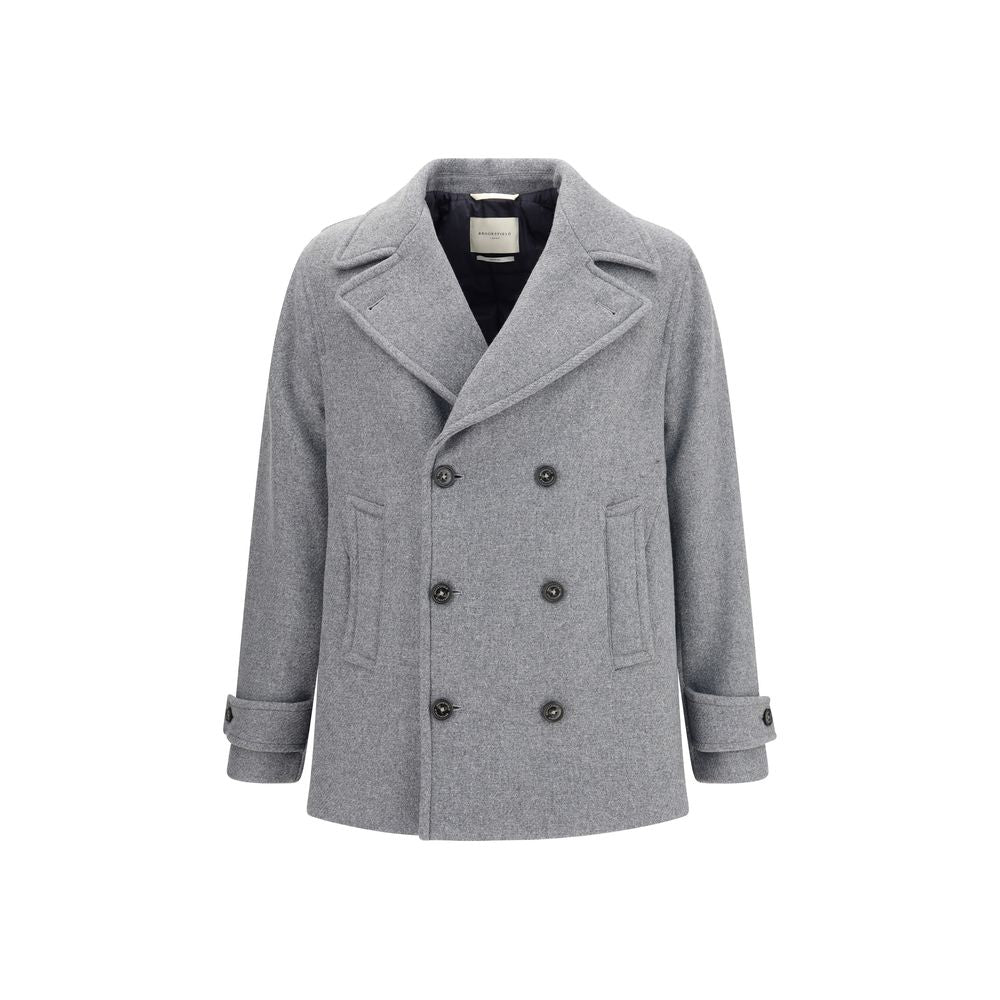 Gray Wool Coat