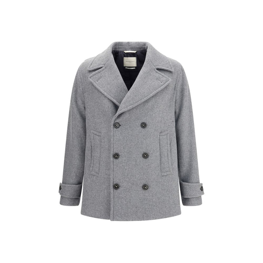 Gray Wool Coat
